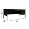 Flash Furniture 30 in D X Walnut, 70 in W X GC-M-BLK-177-WLN-GG - alternate 6